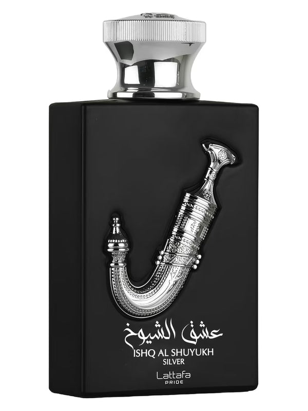 Perfume Masculino Lattafa Ishq Shuyukh Silver 100ml
