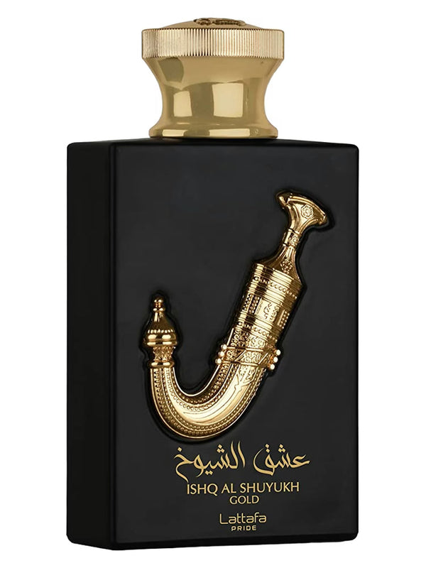 Perfume Masculino Lattafa Ishq Shuyukh Gold 100ml