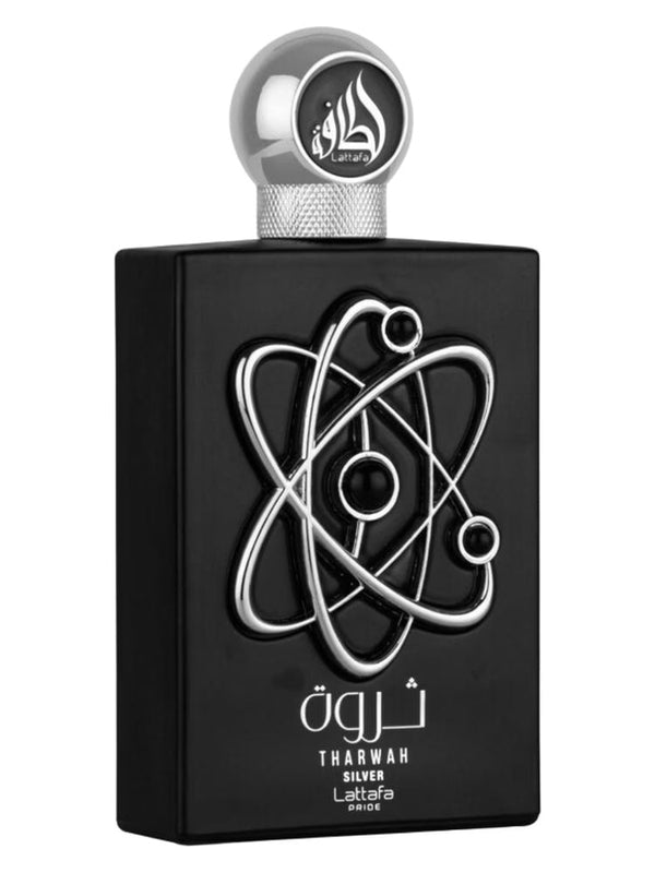 Perfume Masculino  Lattafa Tharwah Silver 100ml