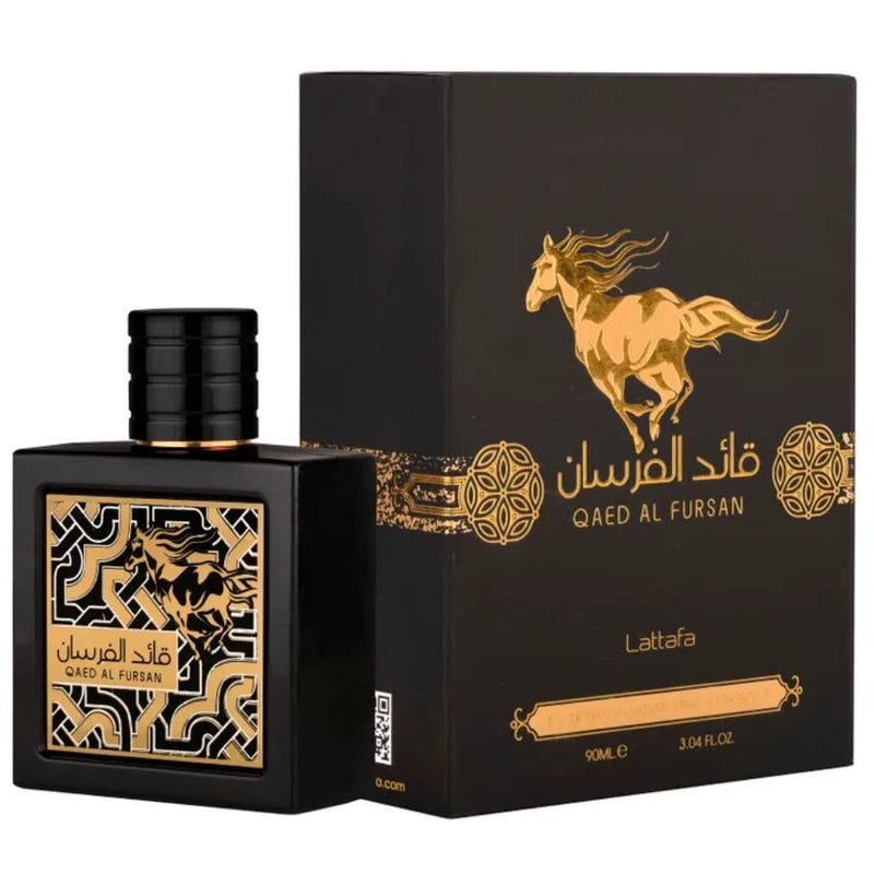 Perfume Masculino Lattafa Qaed Al Fursan Preto 90ml