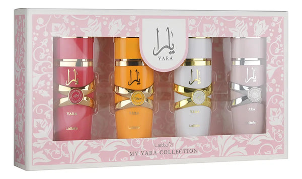 Kit Lattafa Gift Set Yara 4 Peças – 30ml