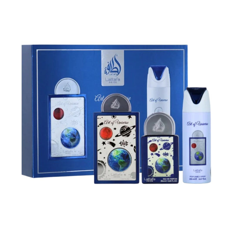 Kit Unissex Lattafa – Art of Universe (3 peças)