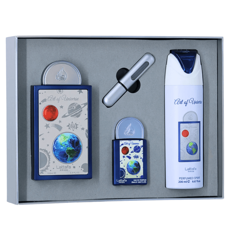 Kit Unissex Lattafa – Art of Universe (3 peças)