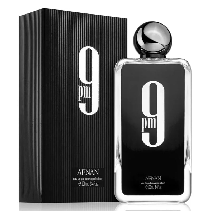 Perfume Masculino Afnan 9 PM Black Eau de Parfum 100ml