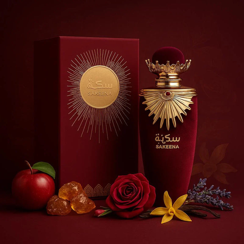 Perfume Feminino Lattafa Sakeena Eau de Parfum 100 ml