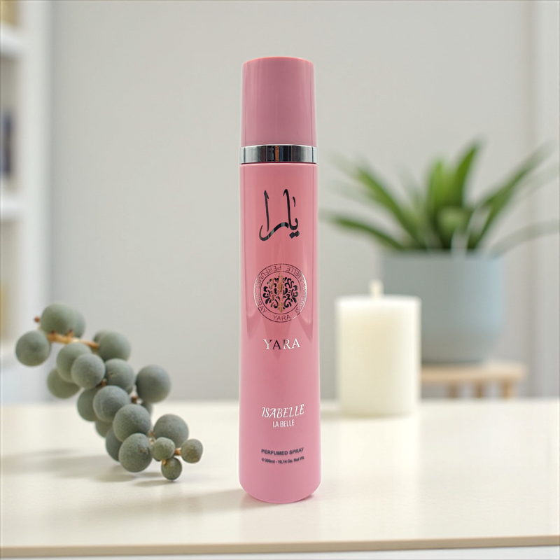 Spray Corporal Isabelle La Belle Yara Rose 300ml
