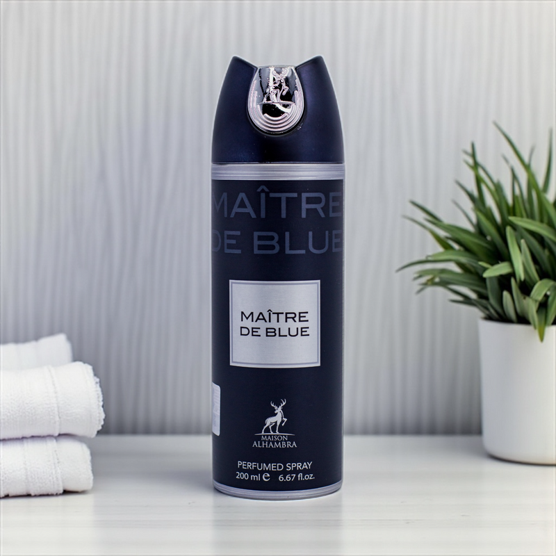 Spray Corporal Arabe Maître de Blue Masculino 200ml