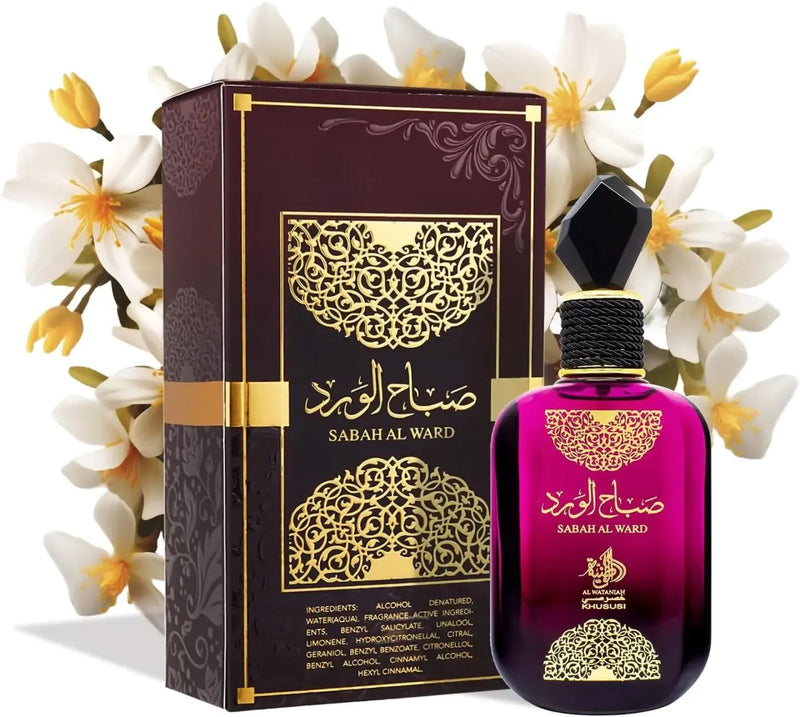 Perfume Feminino Al Wataniah Sabah Al Ward Al Wataniah 100ml